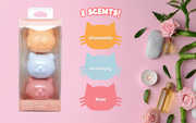 NekoMote Bath Ball Gift Set - Gift Ready