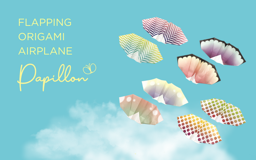 Papillon Origami Airplanes - Travel Pick